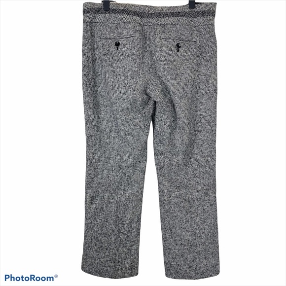 THE LIMITED Tweed Drew Fit Lined Trouser Pant Sz 6 - Picture 2 of 14